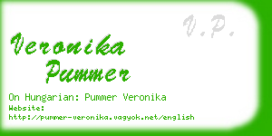 veronika pummer business card